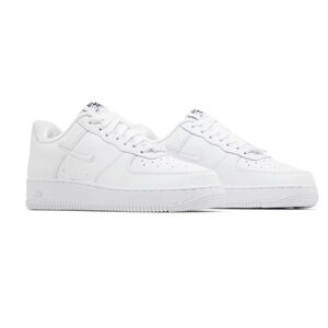 New Nike Air Force 1 white pearl sneakers size 8 07’ SE